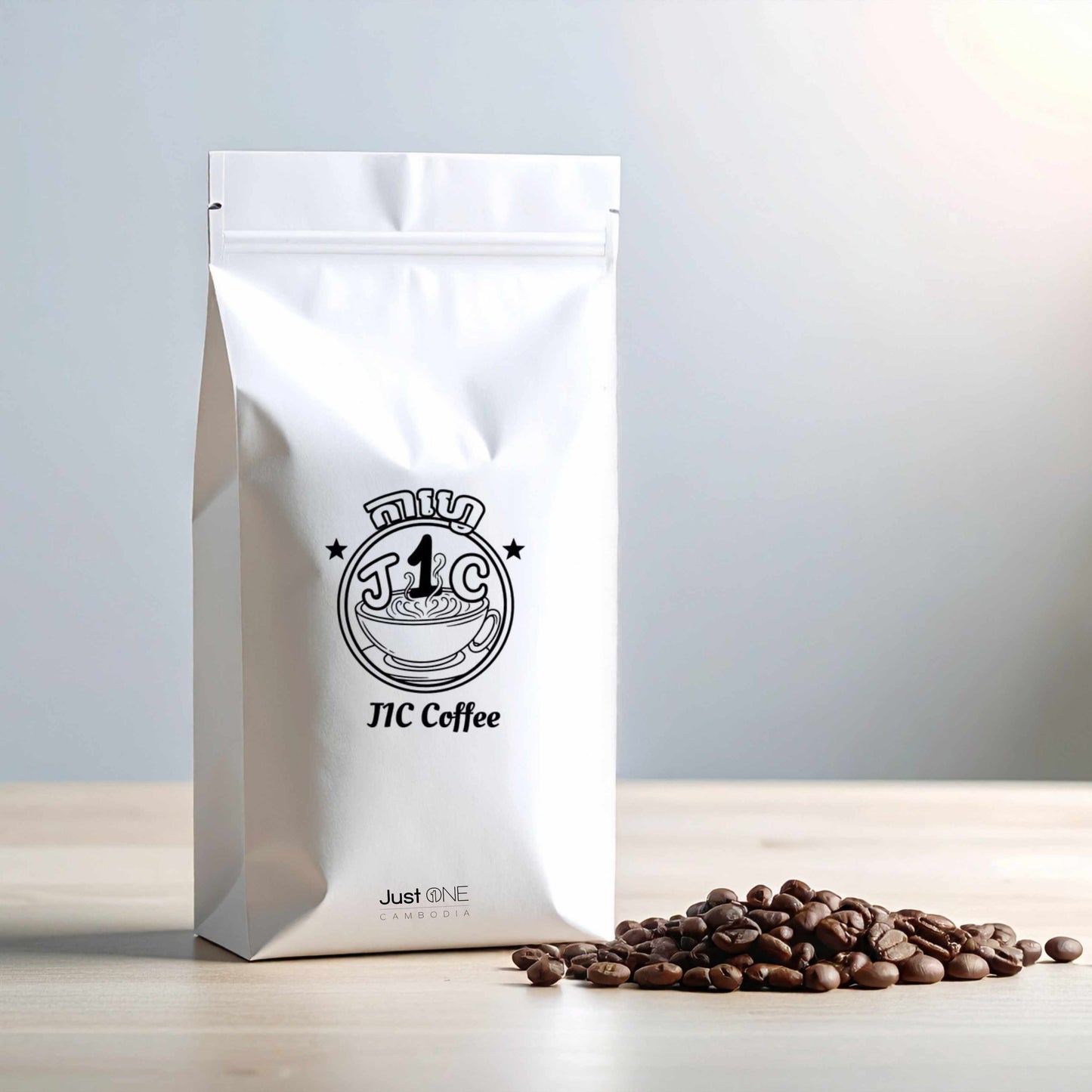 1 kg bag of Coffee Beans for J1C Cafe