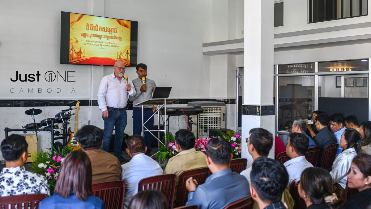 Load video: The First Just One Cambodia Centre opening highlights
