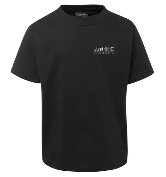 Just One Cambodia Hollow Logo T-shirt with back print
